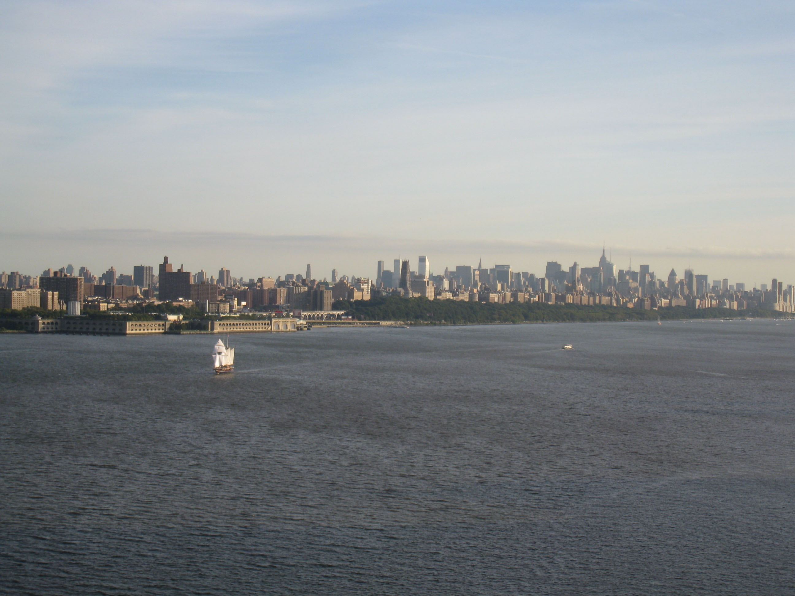 NYC via Hudson River