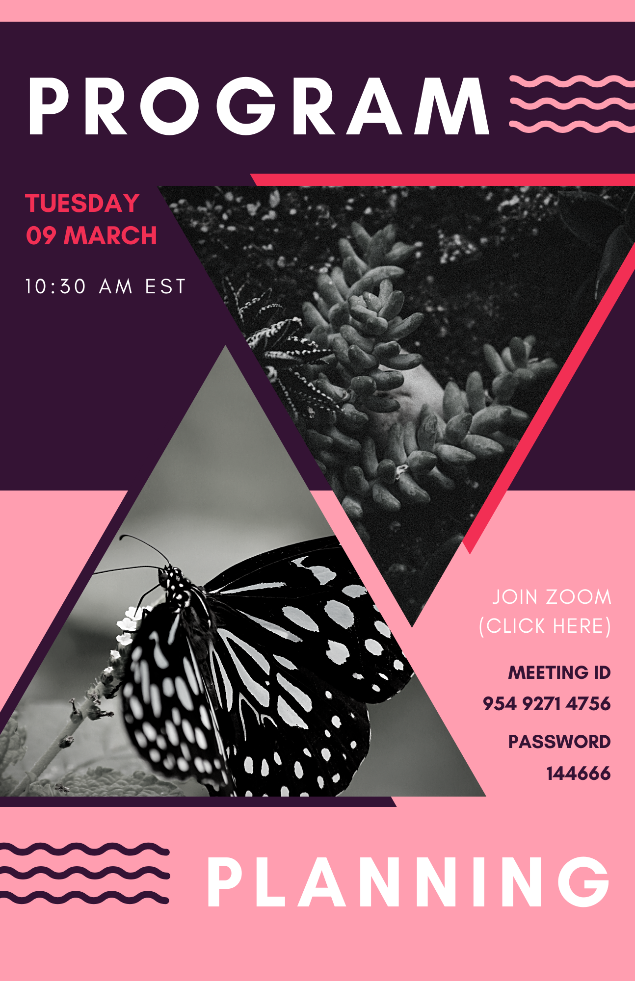 Program Planning Fall 2021 Flyer