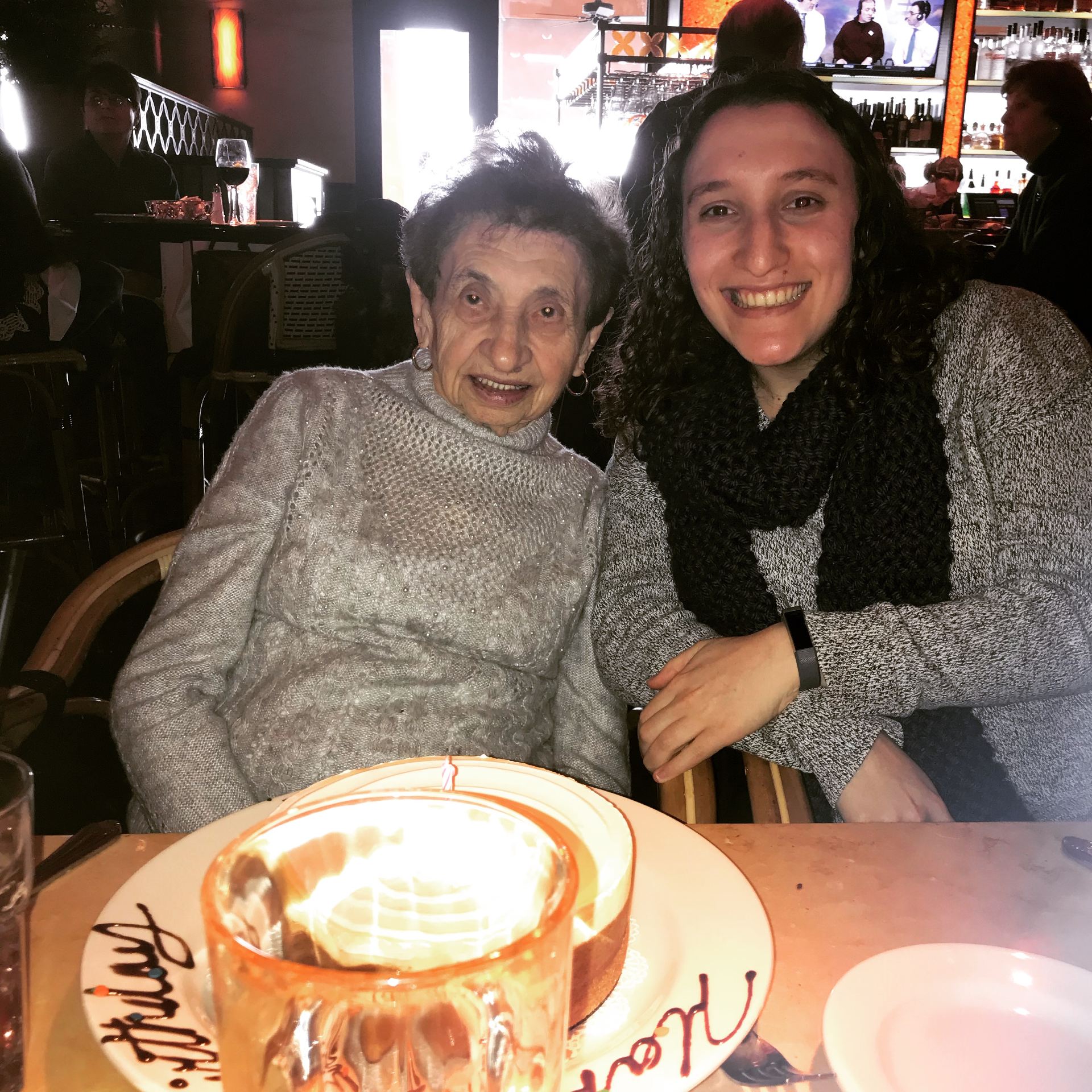 Jenna Zucker with Grandmother