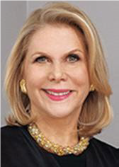 A headshot of Barnard College Board of Trustees Member Francine LeFrak