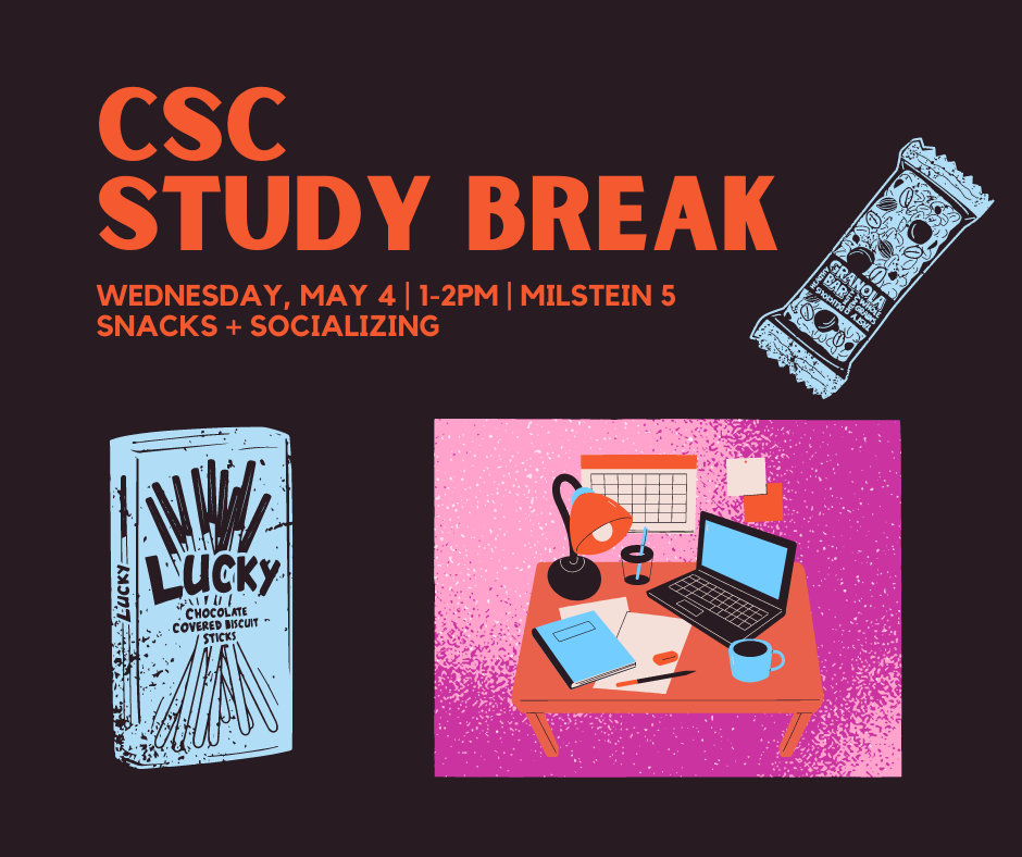 CSC Study Break + Social | Barnard College