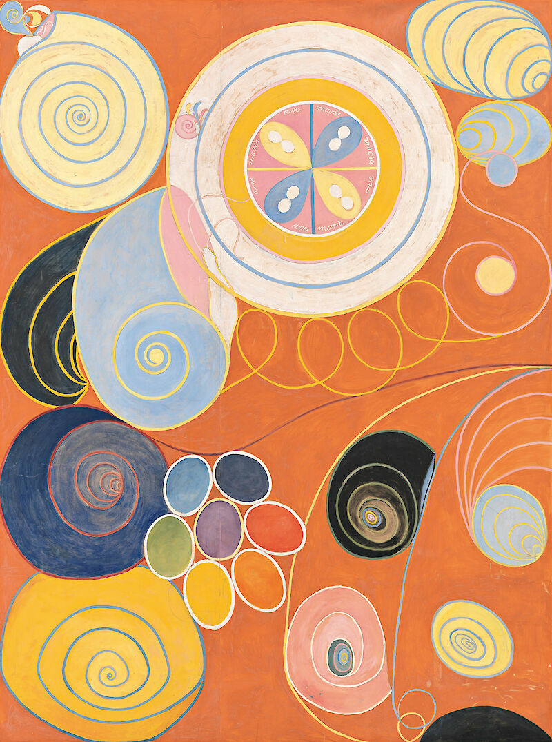 Hilma af Klint's "Group IV, No. 3. The Ten Largest, Youth"