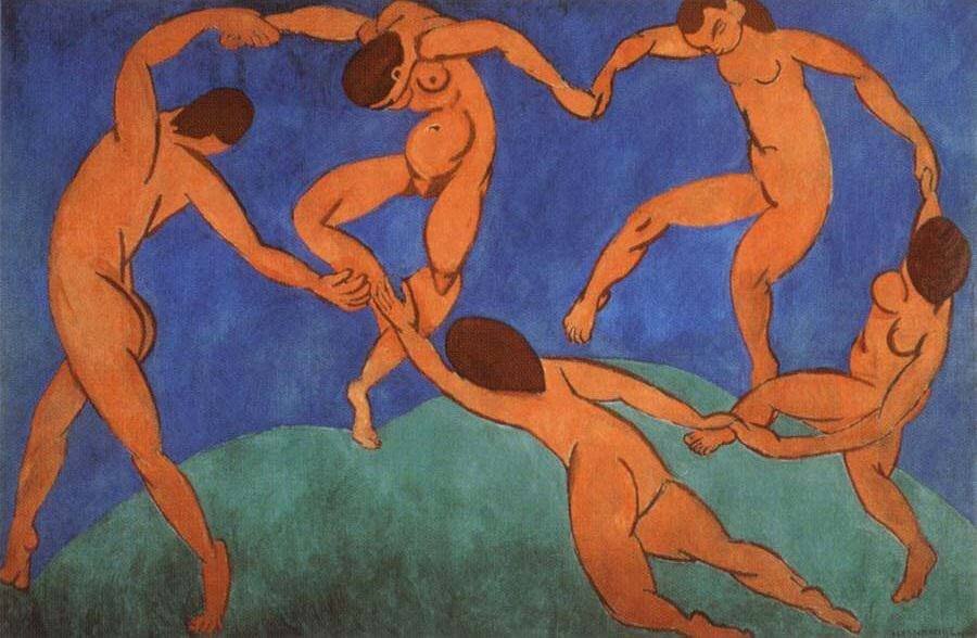 Matisse's painting, The Dance