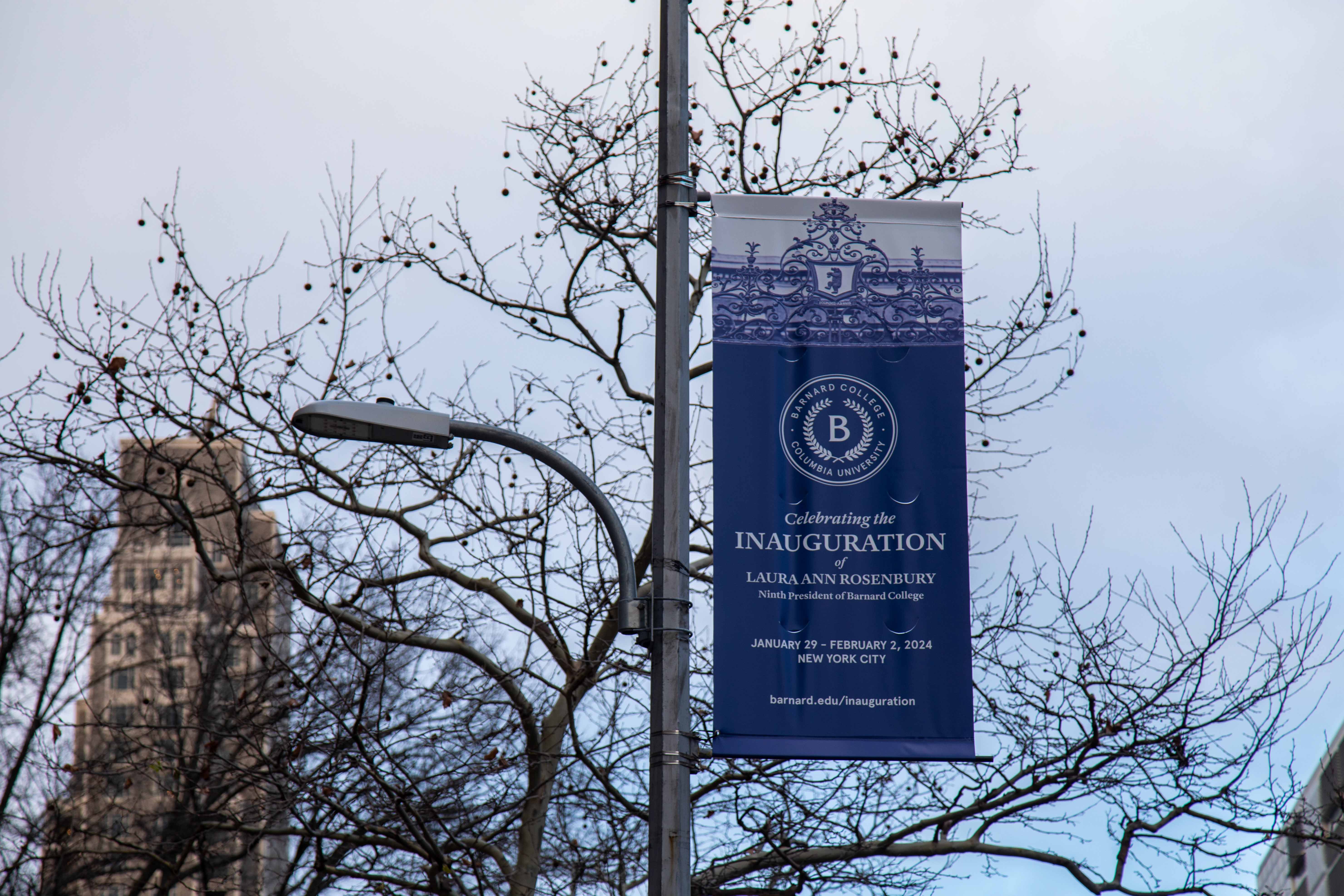Inauguration 2024 banner