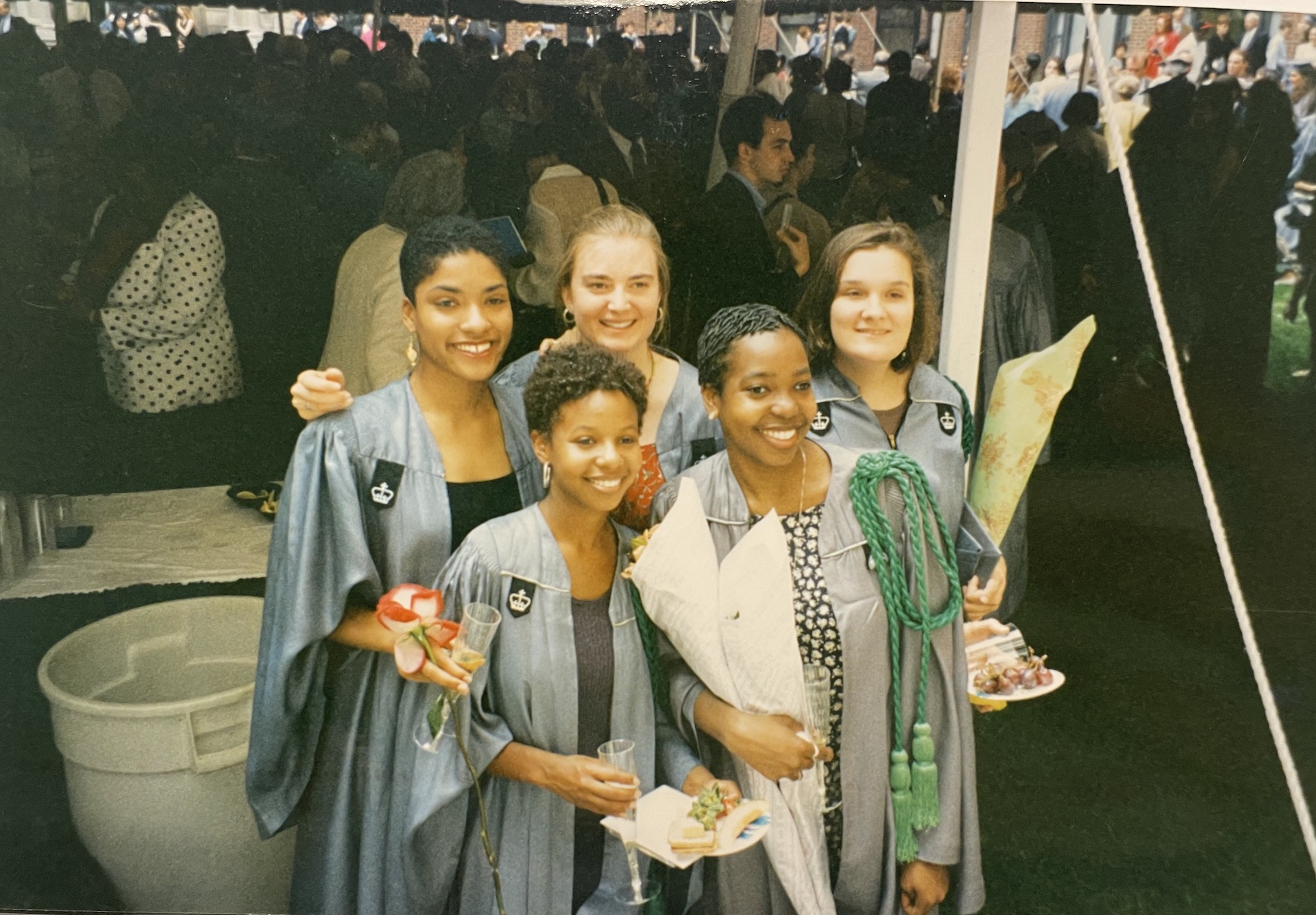 Alicia Hall Moran 1995 graduation