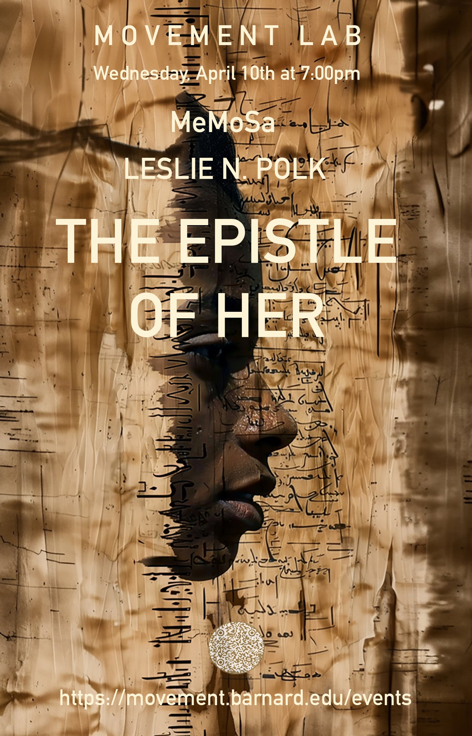 The Epistle of Her Poster