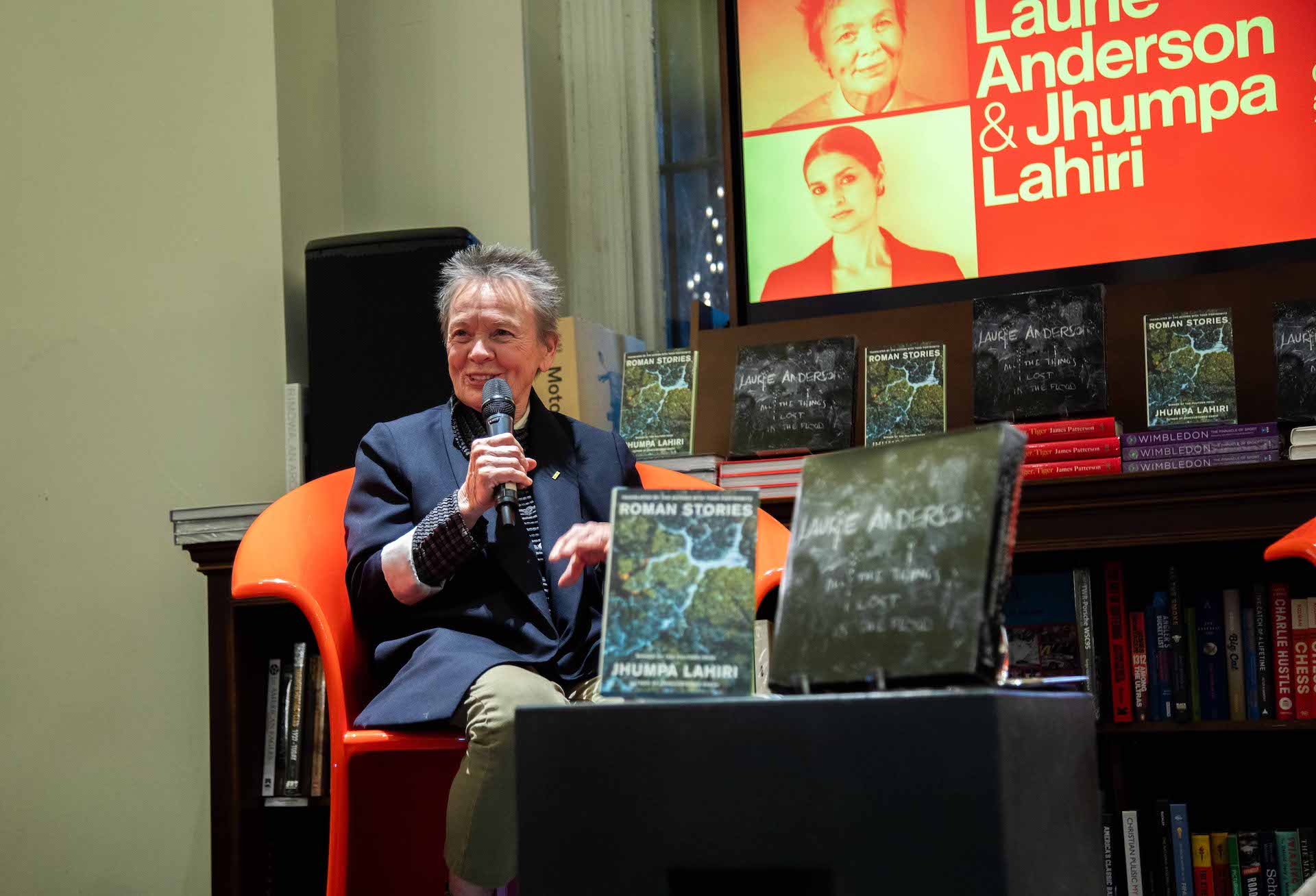 Laurie Anderson October 17 Rizzoli event