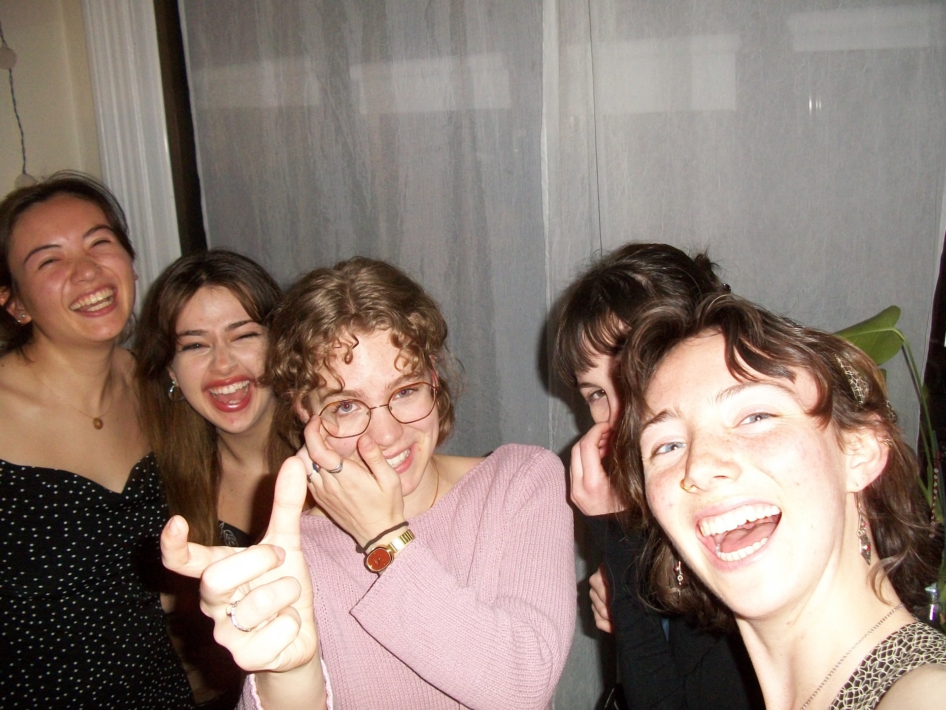 Tara Terranova '25 with friends