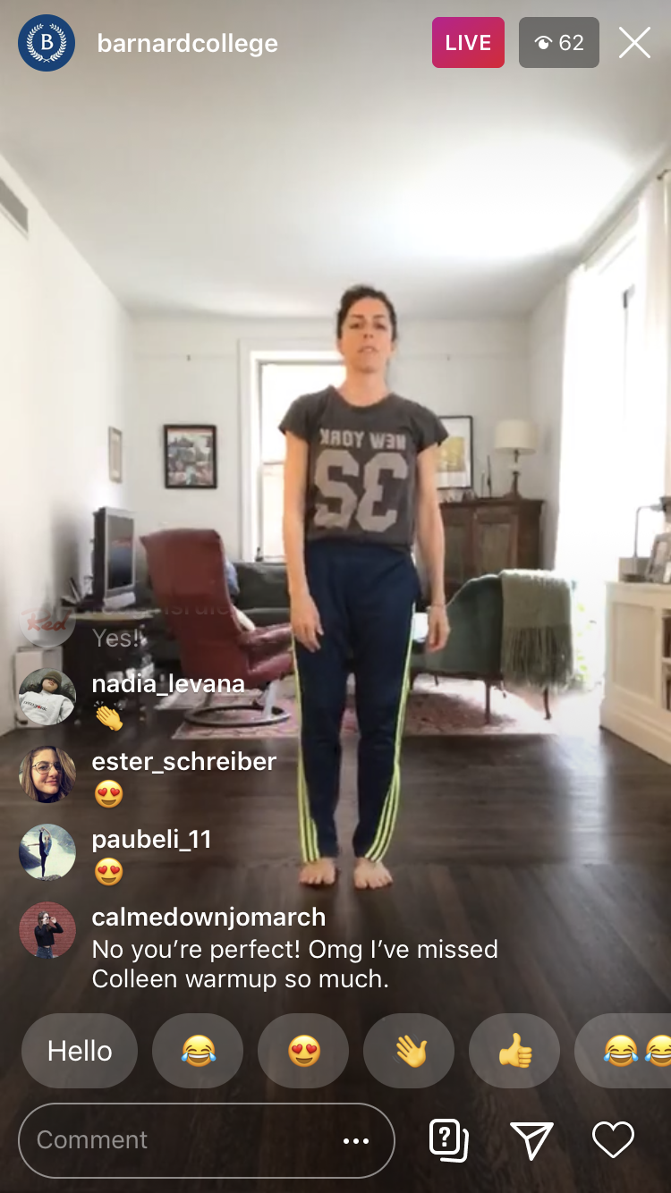Prof. Colleen Thomas-Young Instagram Live