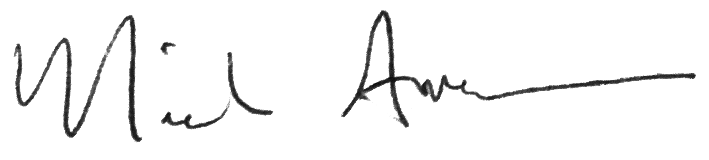 Nicole Anderson handwritten signature