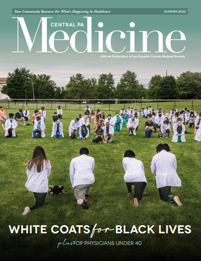 "White Coat for Black Lives" Magazine issue