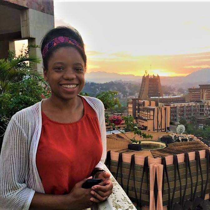 Amber Mackey '18 in Yaoundé, Cameroon