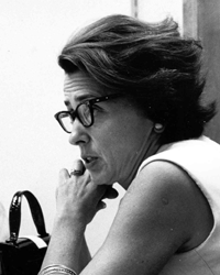 1979-1981: Prof. Suzanne F. Wemple, ca. 1970. Credit: Barnard College Archives