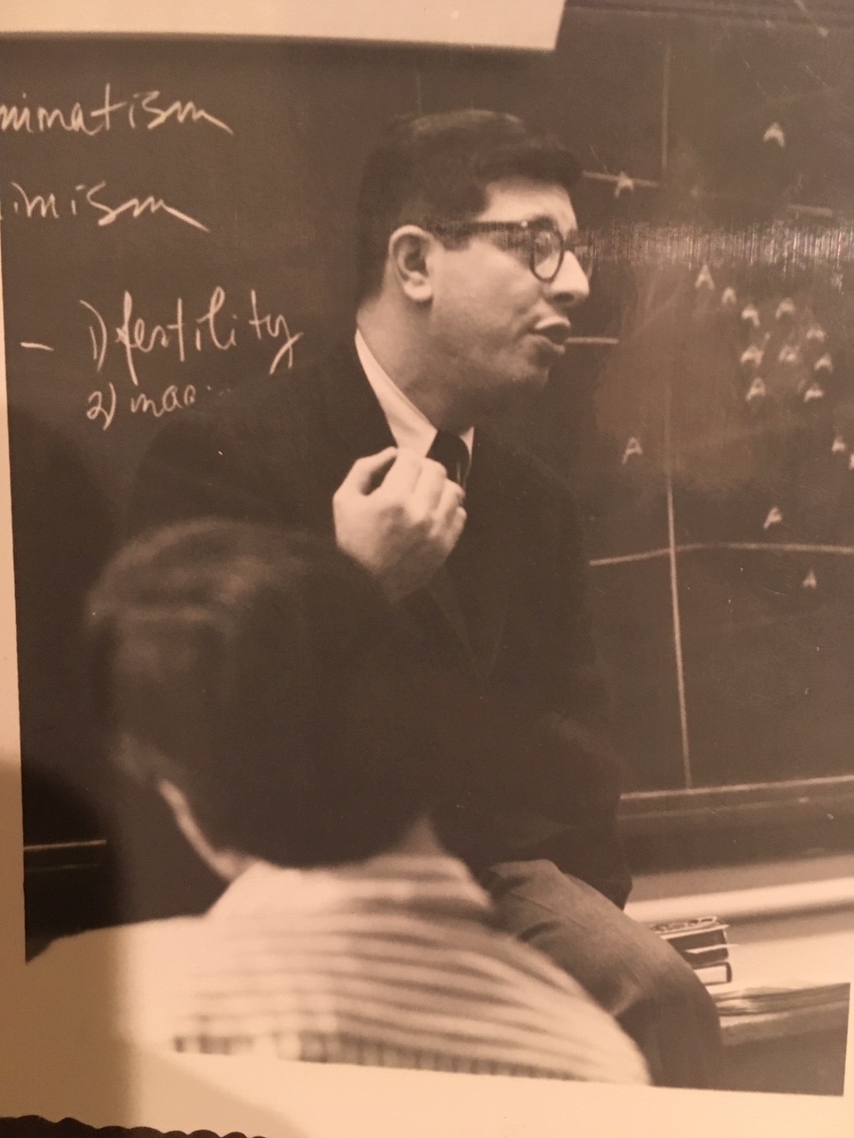 Abe in classroom