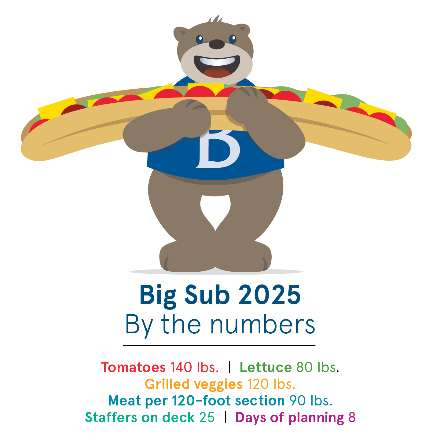 Big Sub by the numbers