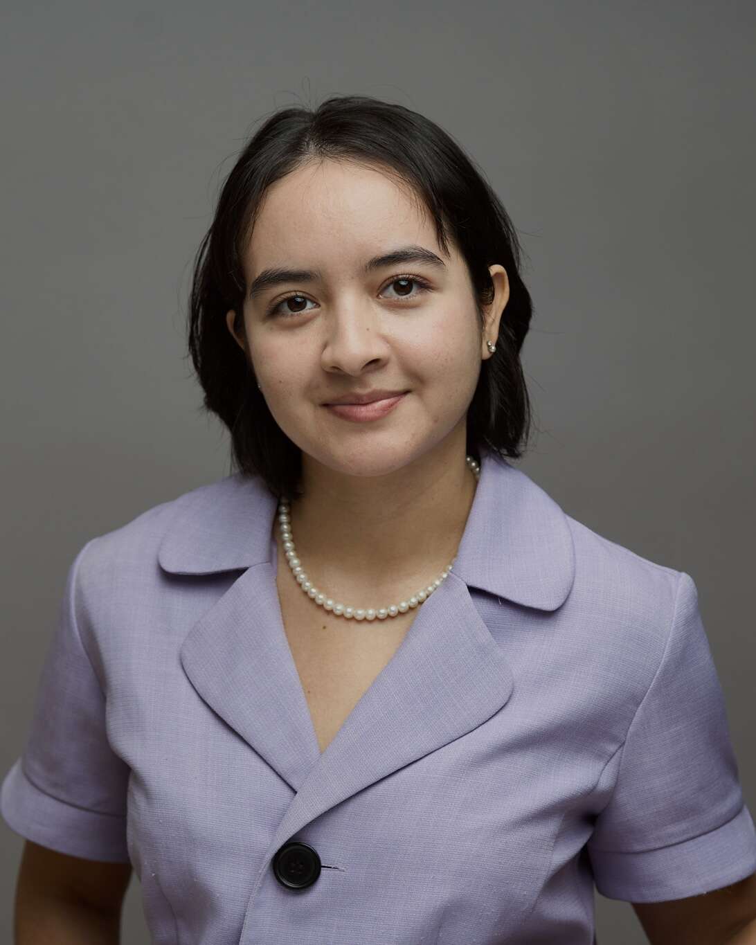 Headshot of Barnard student Camila Rojas. 