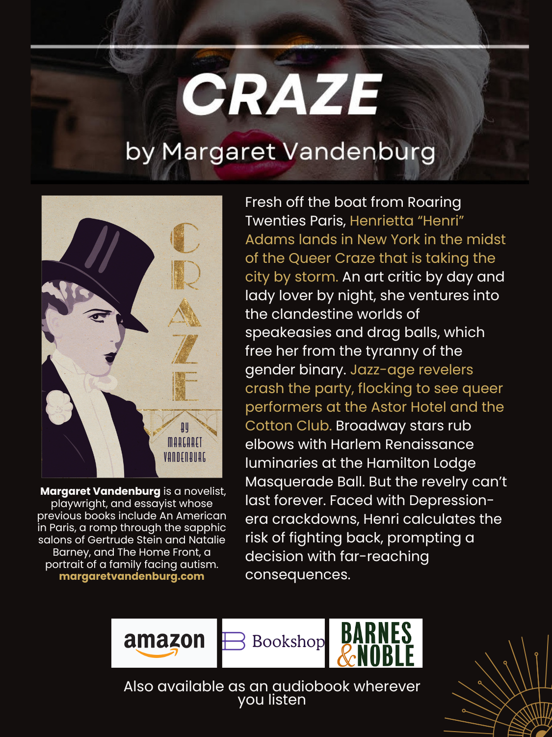 Back Cover of Craze Book