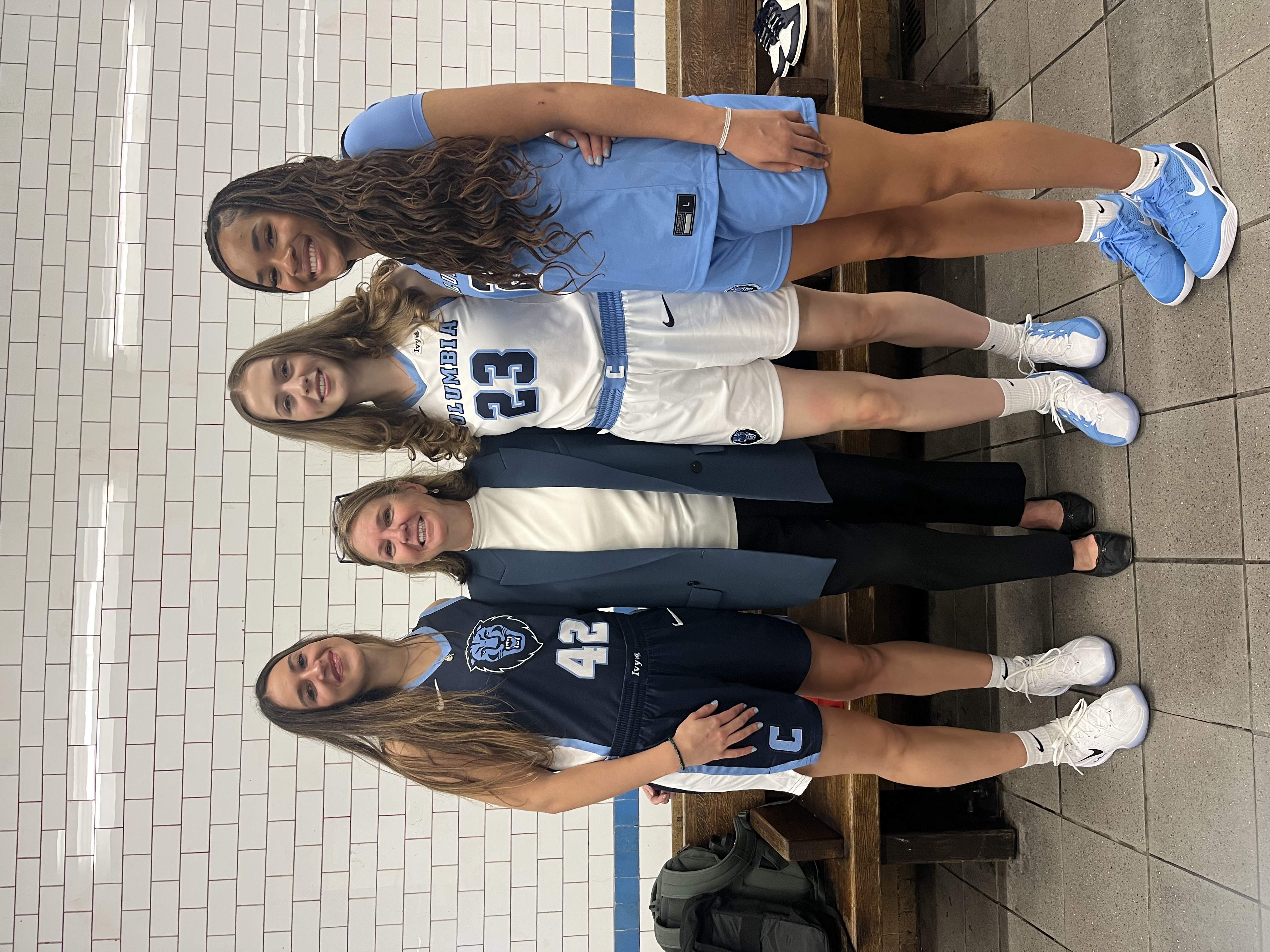 WBB players from Barnard
