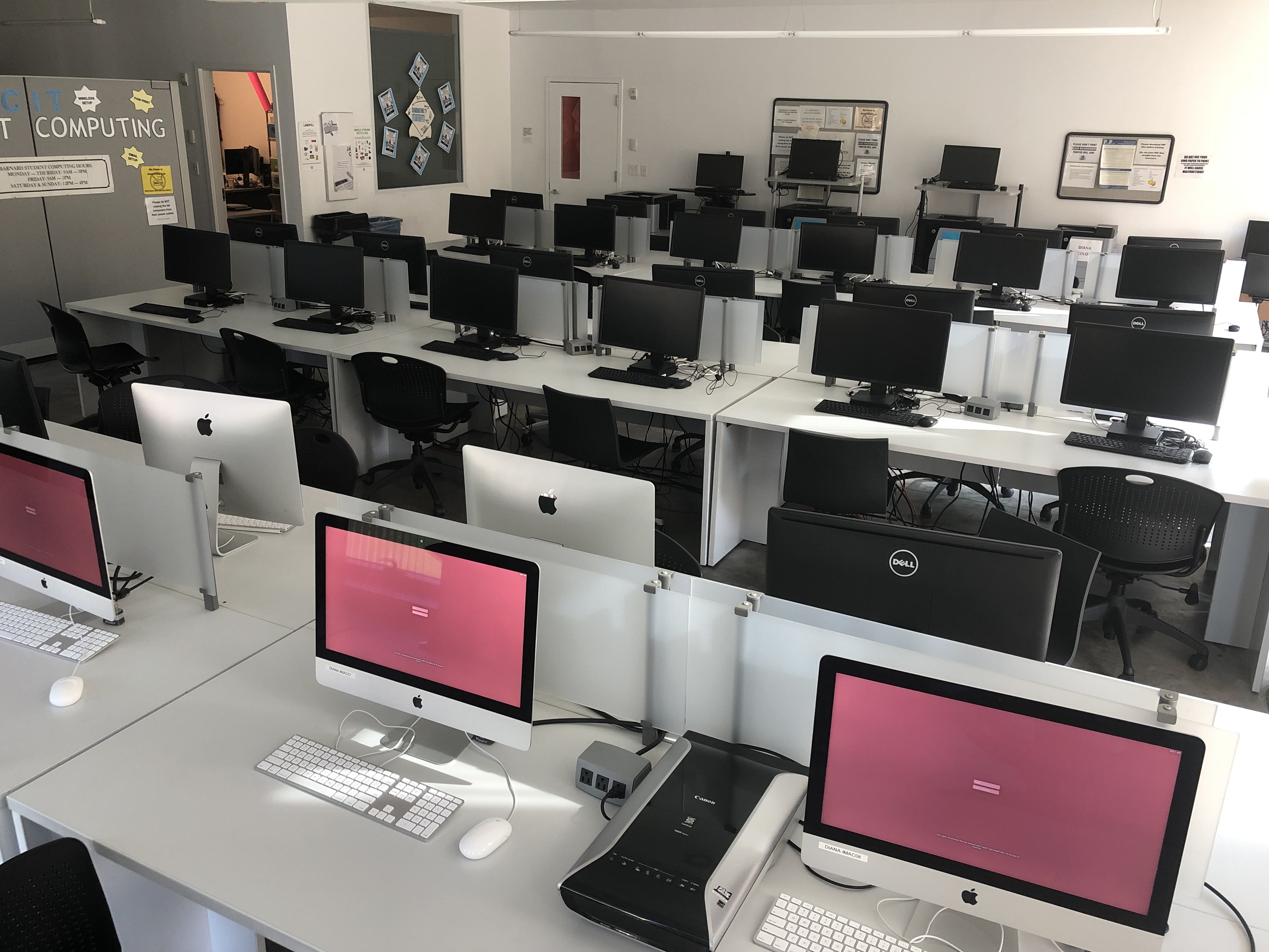 Open Access Student Computer Labs | Barnard College