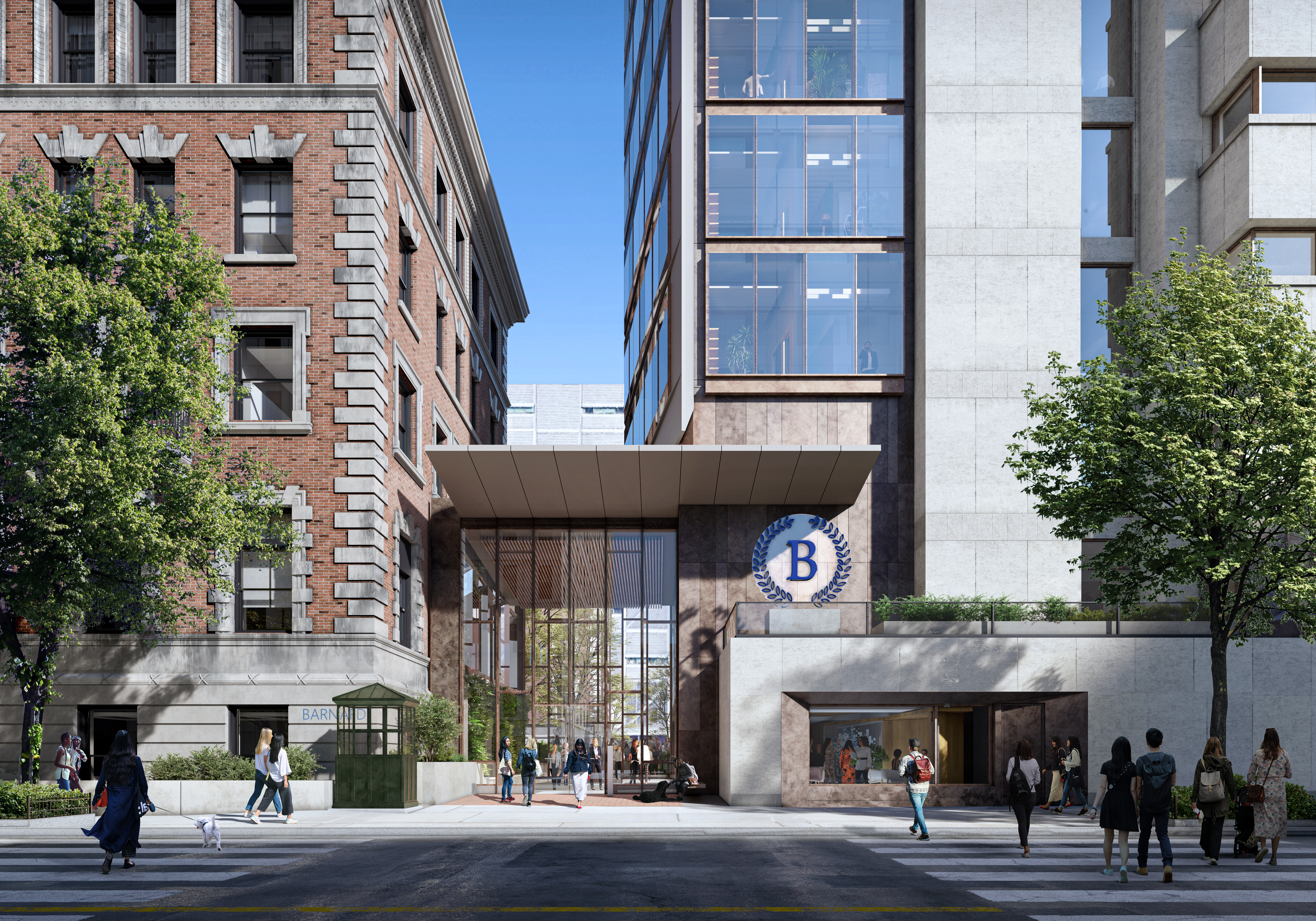 Exterior building rendering of RDSC