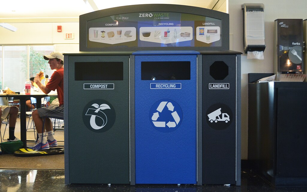 REcycling bins