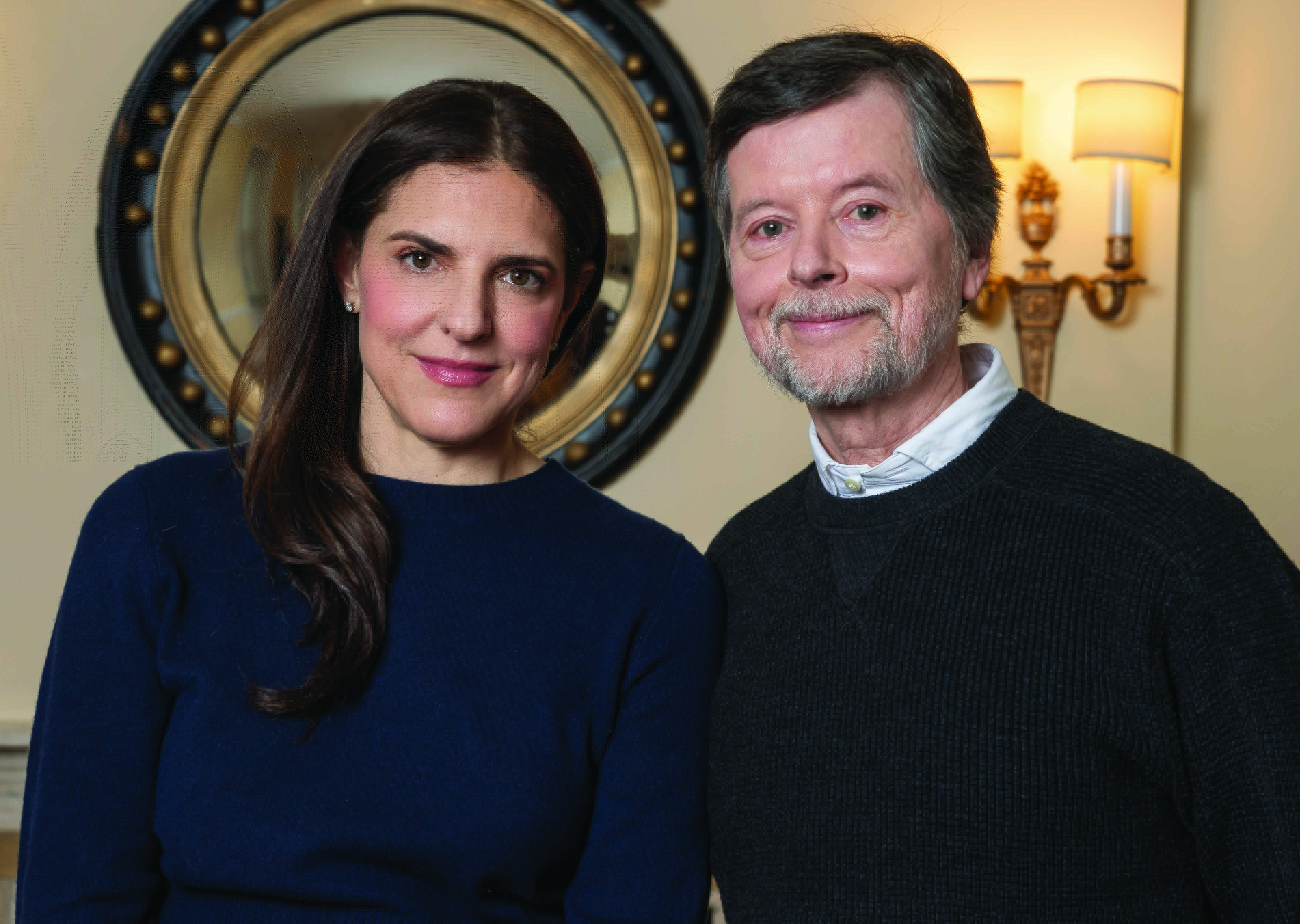 Sarah Botstein and Ken Burns by Stephanie Berger
