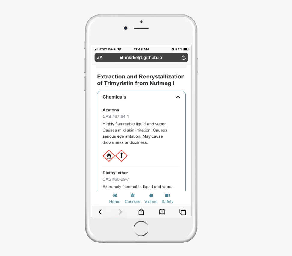 Mockup of App