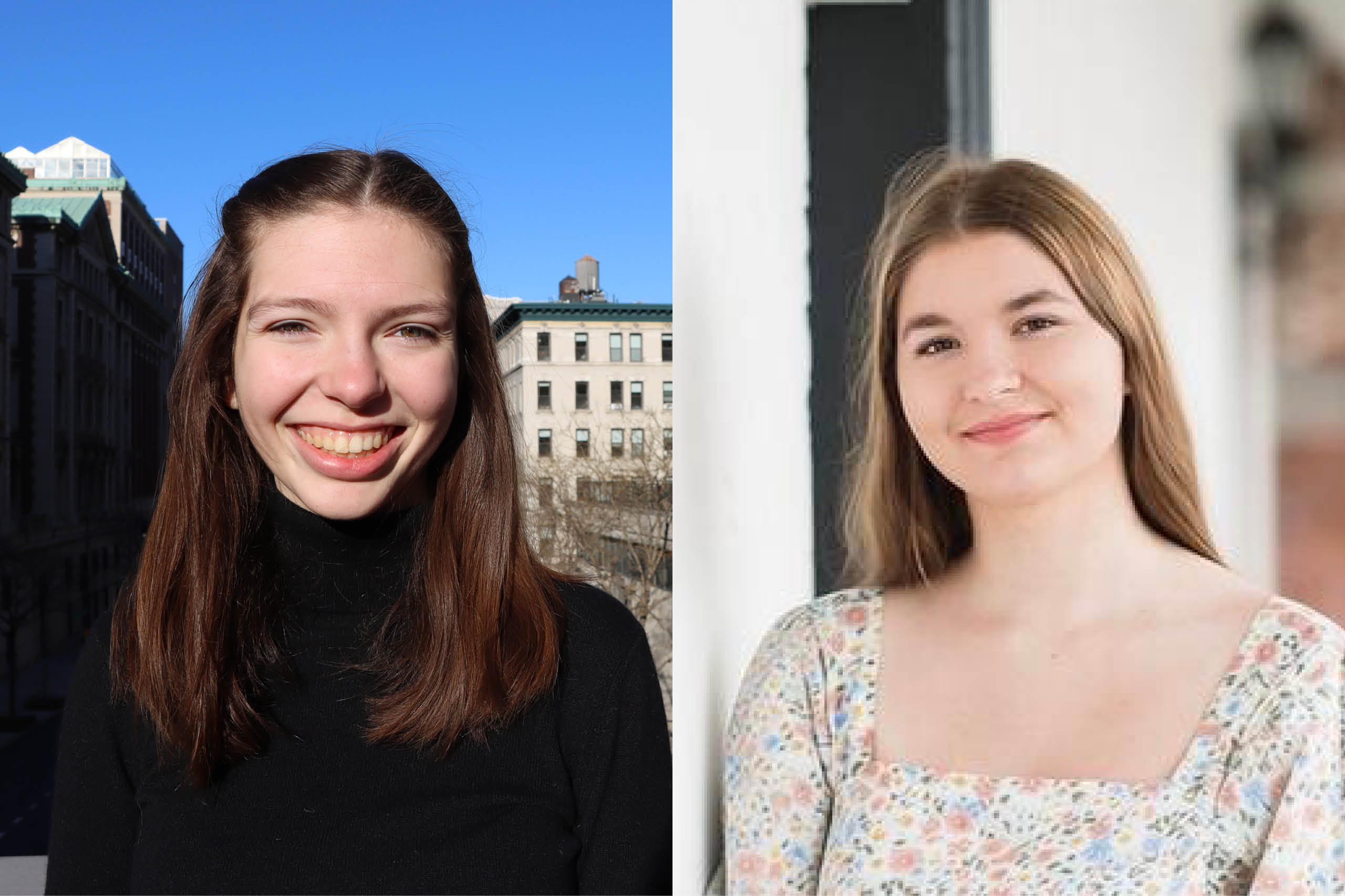 Amelia Rice and Katelyn Floyd