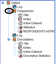 SPSS screenshot