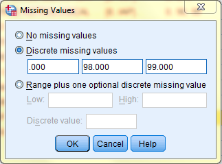 SPSS screenshot