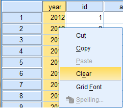 SPSS Screenshot