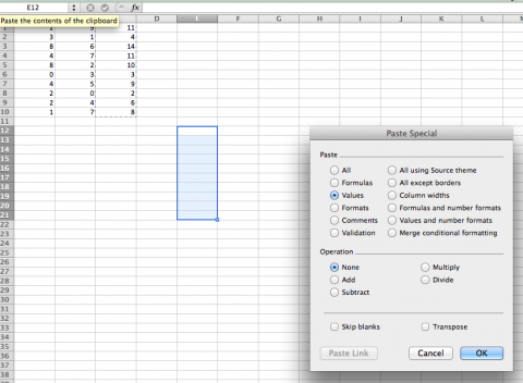 excel screenshot