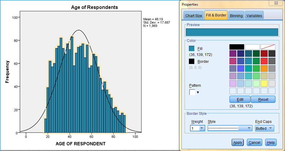 SPSS Screenshot