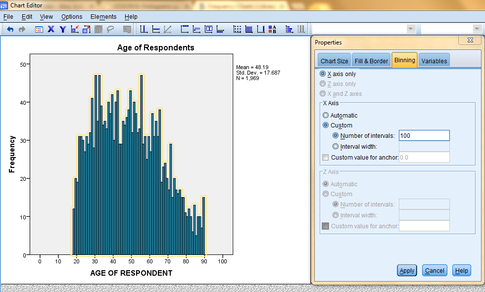 SPSS Screenshot