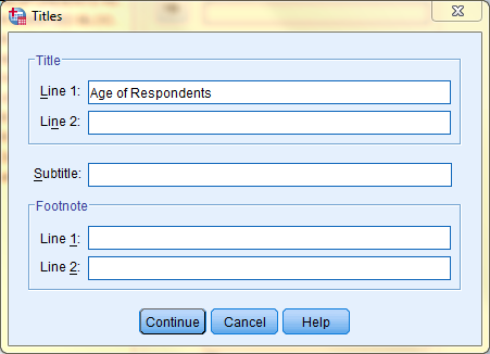 SPSS Screenshot