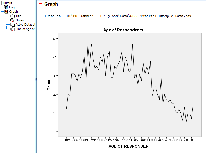 SPSS Screenshot