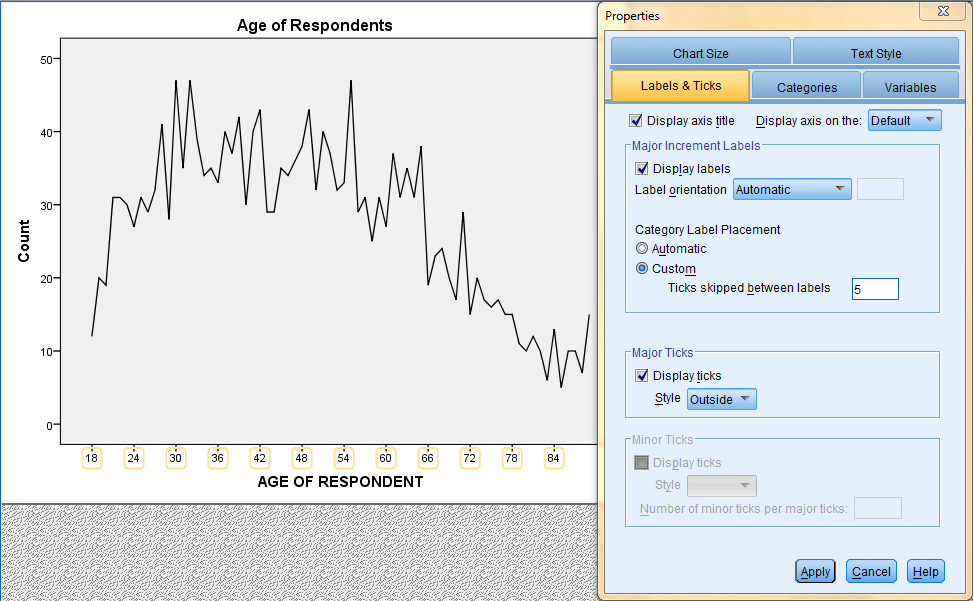 SPSS Screenshot