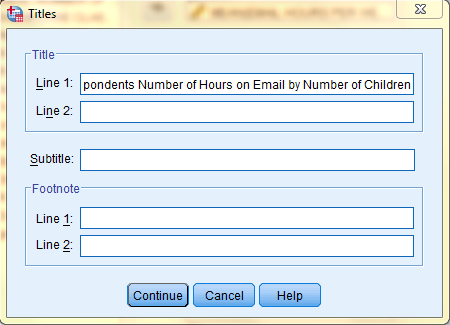 SPSS Screenshot