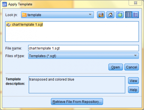 SPSS Screenshot