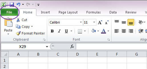 Excel Screenshot