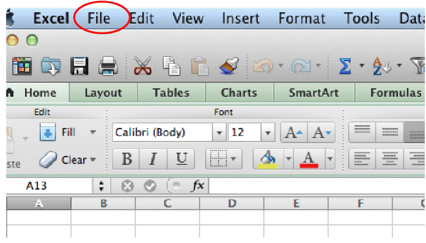 excel screenshot