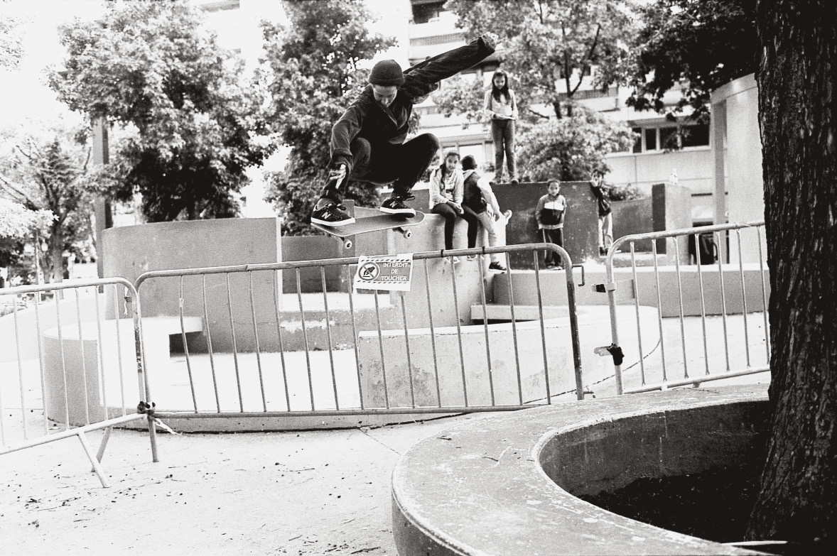 woman skateboarding