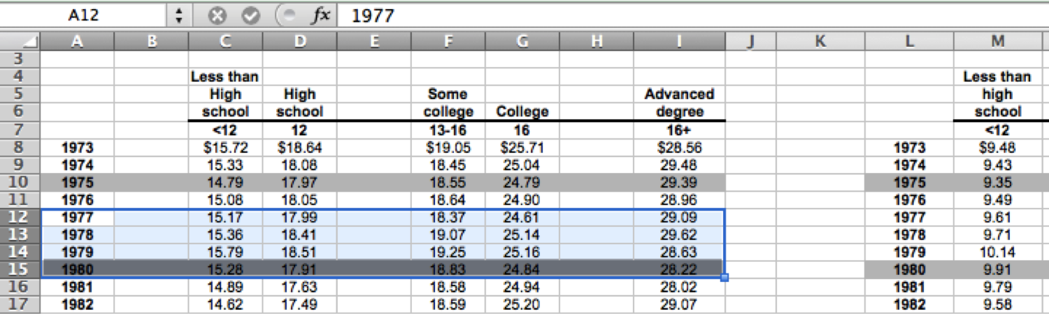 excel screenshot