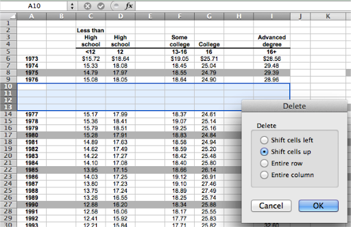 excel screenshot