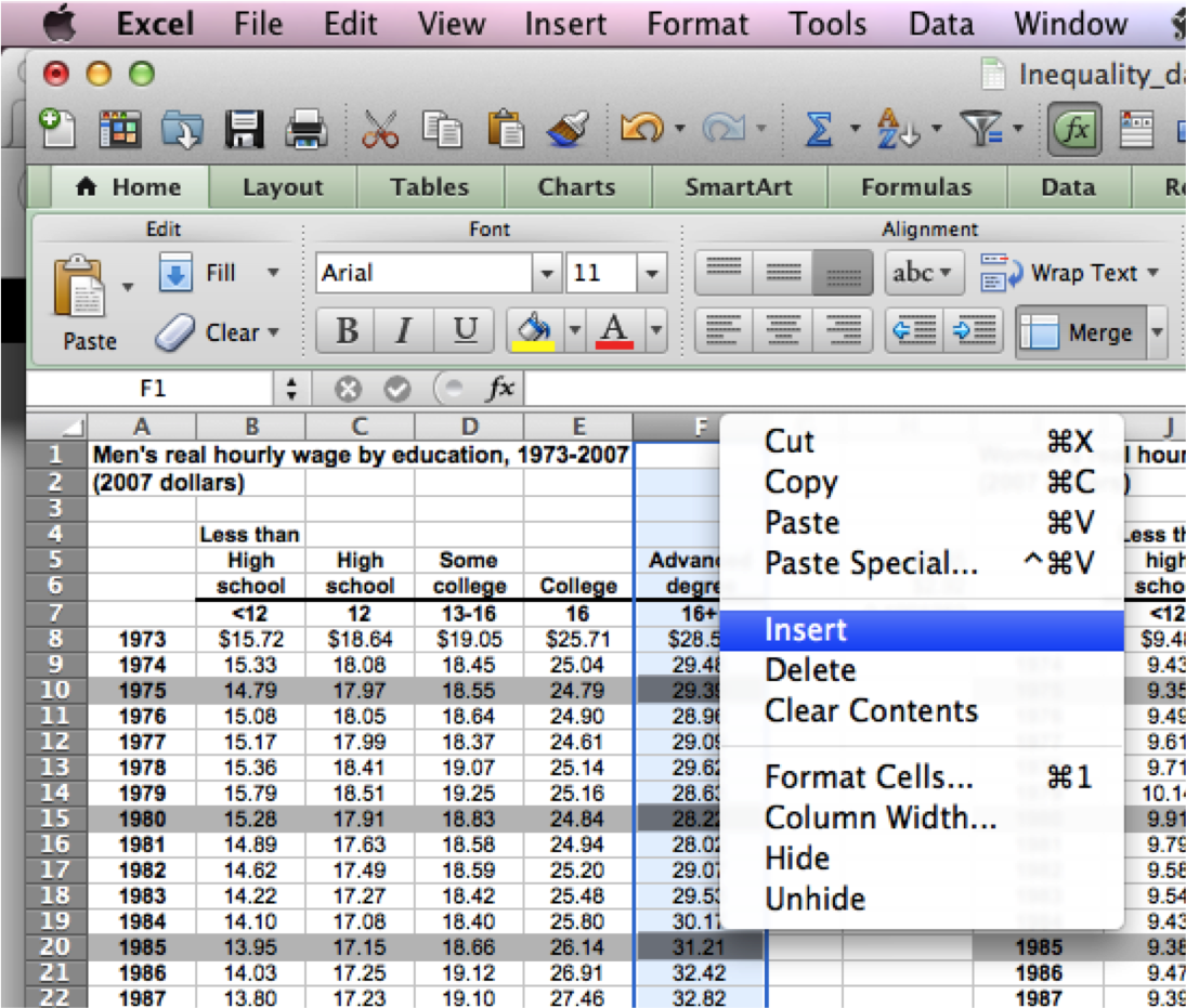 excel screenshot