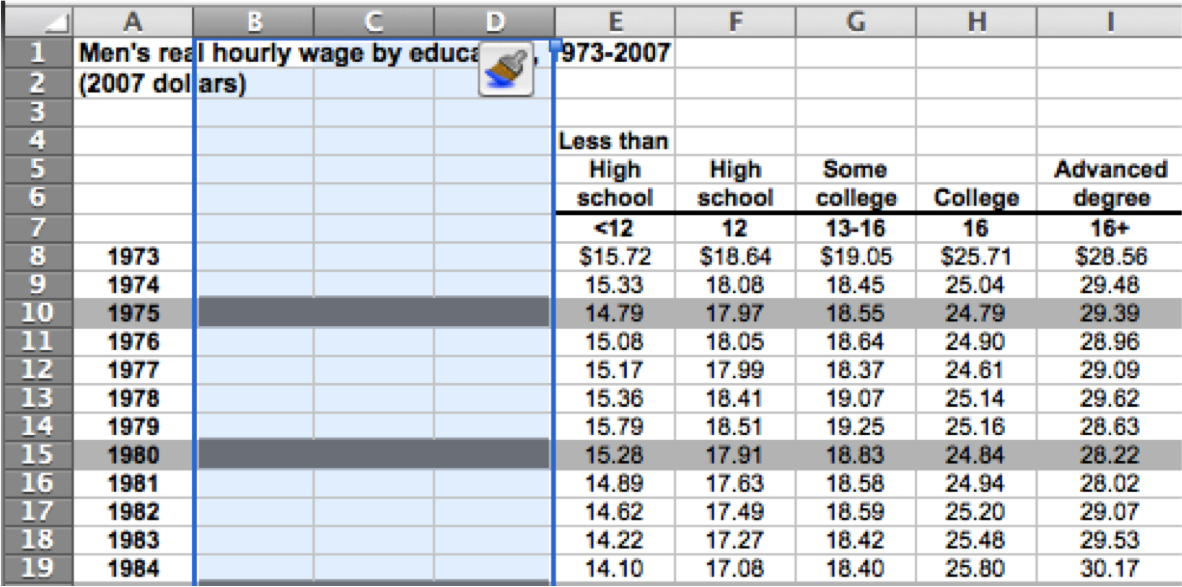 excel screenshot