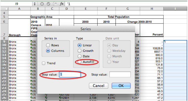 excel screenshot