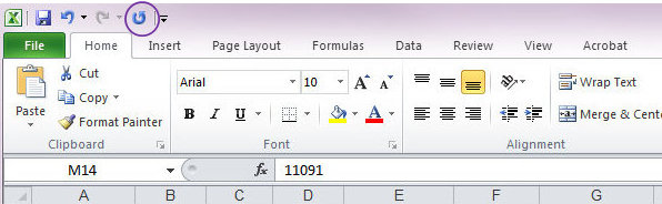 excel screenshot