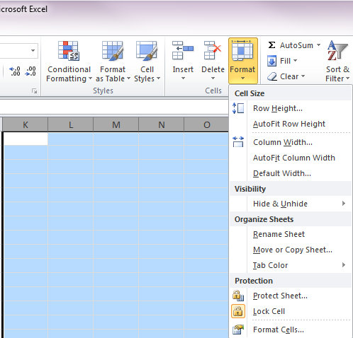 excel screenshot