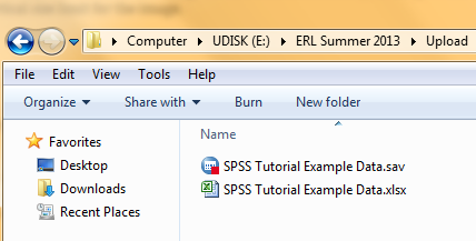 SPSS screenshot